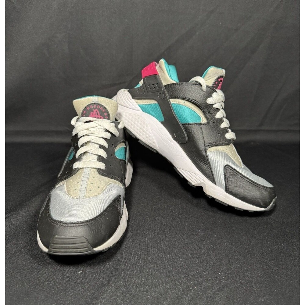 Nike Huarache South Beach White Pink Teal DD1068-004 Size 10
